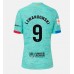 Barcelona Robert Lewandowski #9 Tredjedrakt 2023-24 Kortermet